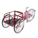 Max Maxb 1:10 Scale Alloy Diecast Racing Tricycle Bike Model Toy Table Decor Red