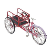 Max Maxb 1:10 Scale Alloy Diecast Racing Tricycle Bike Model Toy Table Decor Red