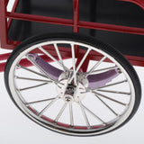 Max Maxb 1:10 Scale Alloy Diecast Racing Tricycle Bike Model Toy Table Decor Red