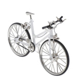 Max Maxb 1:10 Scale Alloy Diecast Bike Model Bicycle Toys Decoration White