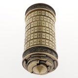 Maxbell Da Vinci Code Cryptex Lock Box Romantic Annversary Birthday Gift Bronze