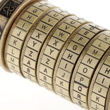Maxbell Da Vinci Code Cryptex Lock Box Romantic Annversary Birthday Gift Bronze