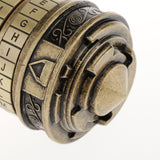Maxbell Da Vinci Code Cryptex Lock Box Romantic Annversary Birthday Gift Bronze