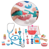 Max Full Set Doctor Kit Pretend Play Medical Doctor Nurse Game Playset Toys Dark