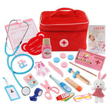 Max Full Set Doctor Kit Pretend Play Medical Doctor Nurse Game Playset Toys Dark