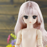 Maxbell Cute 21 Ball Jointed Princess Doll DIY Dress up Toys Gift Light Pink Hair