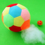 Max Maxb Colorful Football Soft Ball Indoor Outdoor Soccer Ball Kids Toys 11.5cm