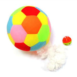 Max Maxb Colorful Football Soft Ball Indoor Outdoor Soccer Ball Kids Toys 11.5cm