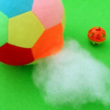 Max Maxb Colorful Football Soft Ball Indoor Outdoor Soccer Ball Kids Toys  15.5cm