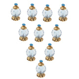 Maxbell Vintage Style Perfume Bottle for 1/12 Dollhouse Miniature Accessory Blue