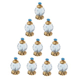 Maxbell Vintage Style Perfume Bottle for 1/12 Dollhouse Miniature Accessory Blue