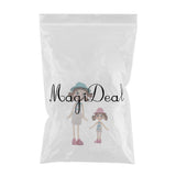 Maxbell 1/12 Dollhouse Miniature Dolls for Room Life Scenes Accessory  White