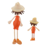 Maxbell 1/12 Dollhouse Miniature Dolls for Room Life Scenes Accessory  Orange