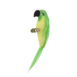 Maxbell 1/12 Dollhouse Miniature Handmade Parrots Model Garden Decoration Green