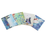 Maxbell 1/12 Dollhouse Mini Oil Painting Angel Iris Boat Fruit Starry Sky Decor C