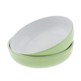 Maxbell 1:12 Dollhouse Miniature Metal Dinner Plate Kitchen Tableware Decor Green