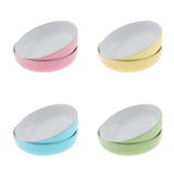 Maxbell 1:12 Dollhouse Miniature Metal Dinner Plate Kitchen Tableware Decor Green