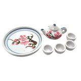Max 1/12 Dolls House Dollhouse Tea Pot Cups Plate Tea Set