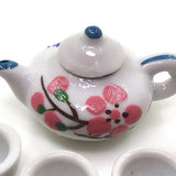 Max 1/12 Dolls House Dollhouse Tea Pot Cups Plate Tea Set