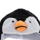 Maxbell Cartoon Kids Adults Winter Fuzzy Animal Hat Scarf Gloves Penguin