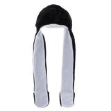 Maxbell Cartoon Kids Adults Winter Fuzzy Animal Hat Scarf Gloves Penguin