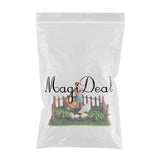 Max Maxb Fairy Garden Miniature Farm Dollhouse Chickens & Breeder Micro Landscape