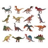 Maxbell 16pcs Realistic Dinosaur Model Figurine Toy Collectibles Animal Model Toys