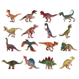 Maxbell 16pcs Realistic Dinosaur Model Figurine Toy Collectibles Animal Model Toys