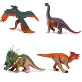 Maxbell 16pcs Realistic Dinosaur Model Figurine Toy Collectibles Animal Model Toys