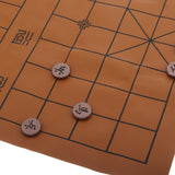 Maxbell Retro Chinese Zinc Alloy Pieces Chess Xiangqi Board Game Home Party Travel