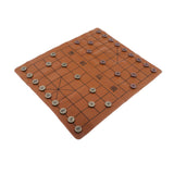 Maxbell Retro Chinese Zinc Alloy Pieces Chess Xiangqi Board Game Home Party Travel