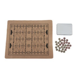 Maxbell Retro Chinese Zinc Alloy Pieces Chess Xiangqi Board Game Home Party Travel