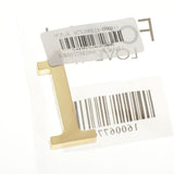 Maxbell Golden Self-Adhesive Door Number Sign Plaque Digit Number for Home Outdoor Number 1