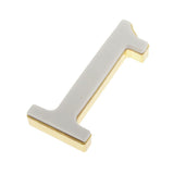 Maxbell Golden Self-Adhesive Door Number Sign Plaque Digit Number for Home Outdoor Number 1