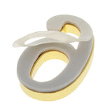 Maxbell Golden Self-Adhesive Door Number Sign Plaque Digit Number for Home Outdoor Number 6