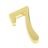 Maxbell Golden Self-Adhesive Door Number Sign Plaque Digit Number for Home Outdoor Number 7