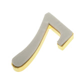Maxbell Golden Self-Adhesive Door Number Sign Plaque Digit Number for Home Outdoor Number 7
