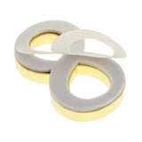 Maxbell Golden Self-Adhesive Door Number Sign Plaque Digit Number for Home Outdoor Number 8