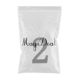 Max Maxb Metal House Door Plaque Address Number Digit Figure Plaque Street Sign 2
