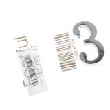 Max Maxb Metal House Door Plaque Address Number Digit Figure Plaque Street Sign 3