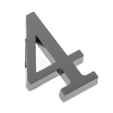 Max Maxb Metal House Door Plaque Address Number Digit Figure Plaque Street Sign 4