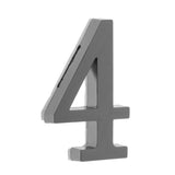 Max Maxb Metal House Door Plaque Address Number Digit Figure Plaque Street Sign 4