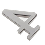 Max Maxb Metal House Door Plaque Address Number Digit Figure Plaque Street Sign 4