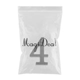 Max Maxb Metal House Door Plaque Address Number Digit Figure Plaque Street Sign 4