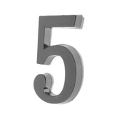 Max Maxb Metal House Door Plaque Address Number Digit Figure Plaque Street Sign 5