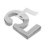 Max Maxb Metal House Door Plaque Address Number Digit Figure Plaque Street Sign 5