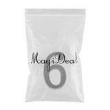 Max Maxb Metal House Door Plaque Address Number Digit Figure Plaque Street Sign 6