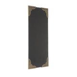Maxbell Retro Blank Plaque House Number Sign Plate Craft House Number Mount Leather