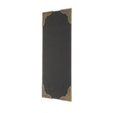 Maxbell Retro Blank Plaque House Number Sign Plate Craft House Number Mount Leather