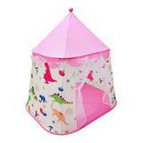 Maxbell Portable Folding Castle Tulle Game Store Develop Indoor Yurt Castle Toy Pink